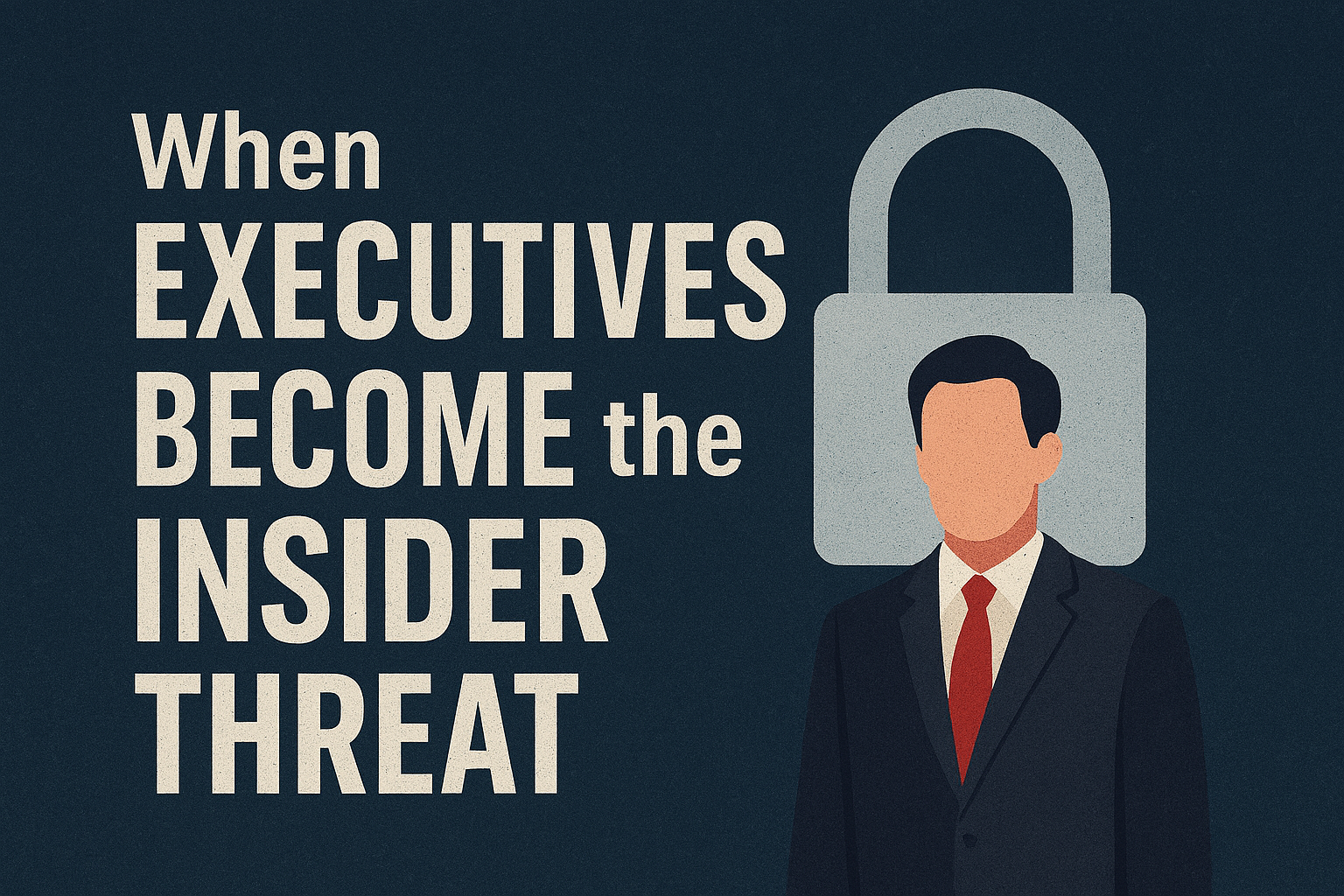 When Executives Become the Insider Threat