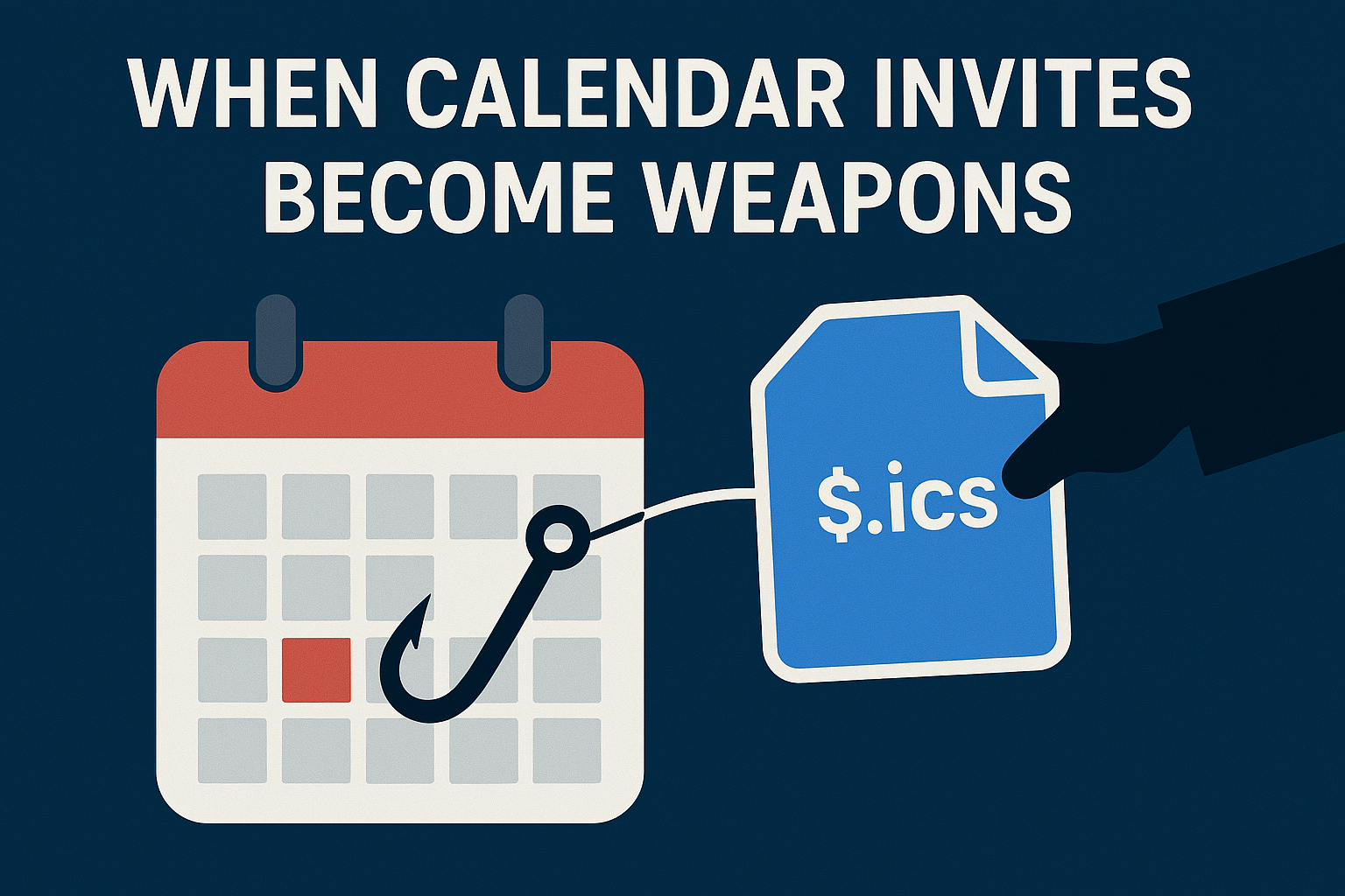 When Calendar Invites Become Weapons: How Insiders Could Exploit .ICS Files