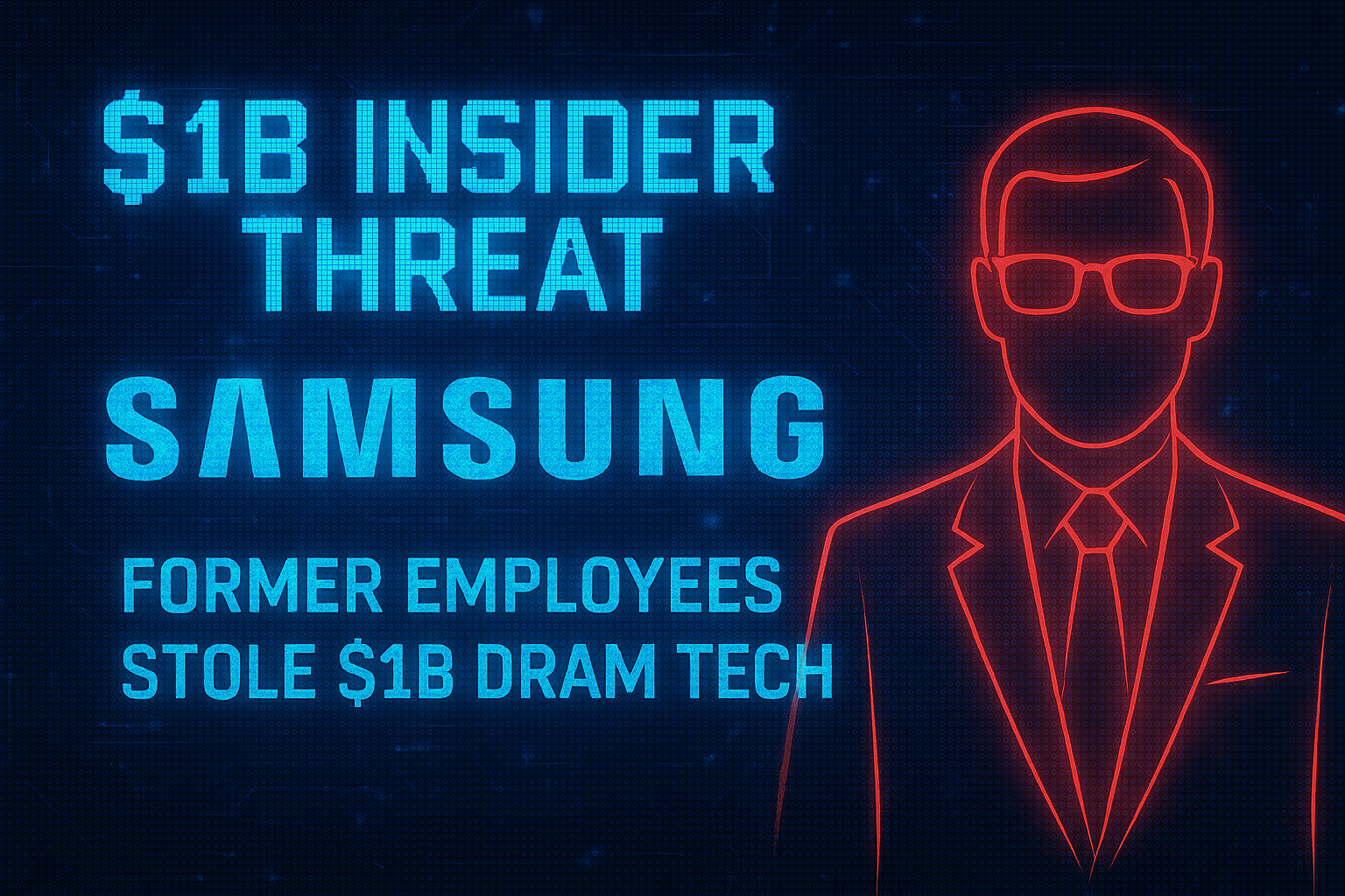 The One Billion Dollar Insider Threat That Shook Samsung and Supercharged China’s Memory Industry