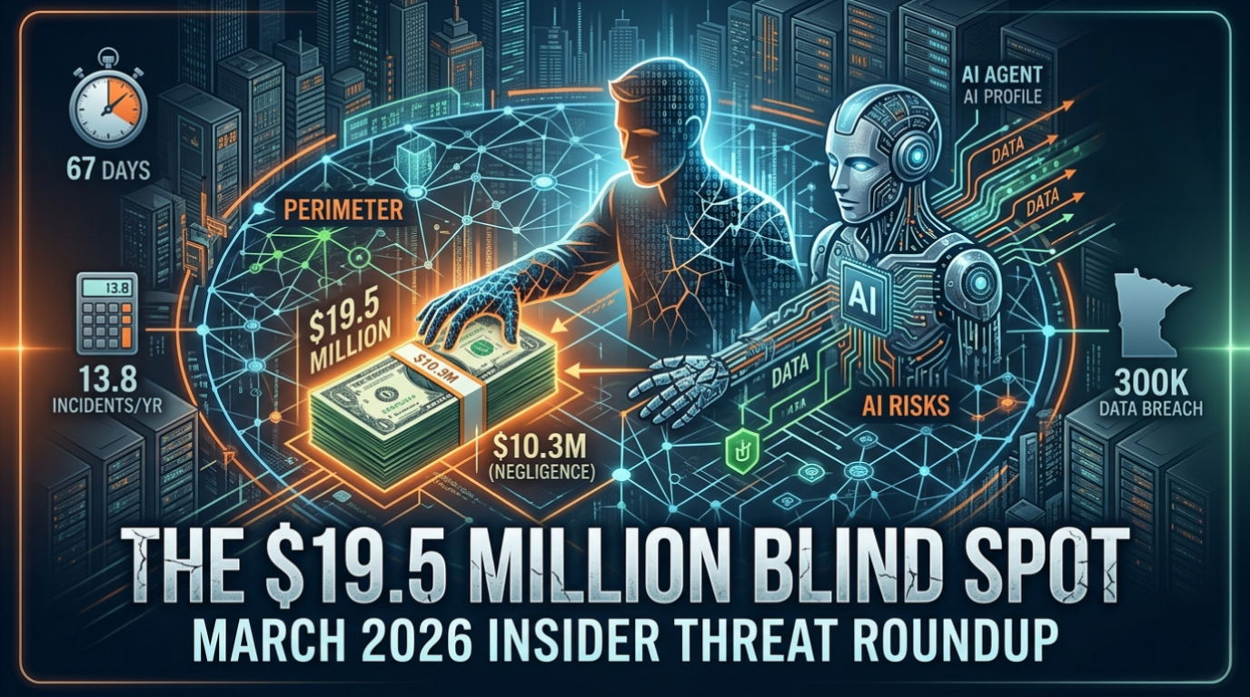 The $19.5 Million Blind Spot: March 2026 Insider Threat Roundup