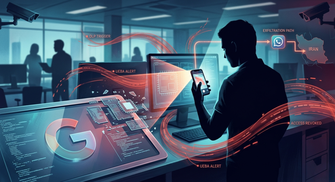 The Google Employee Data Exfiltration: A Blueprint for the Modern Insider Threat